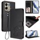 thumbnail image 2 of Xiaomi Redmi 17 4G/5G Funda Billetera con Estampado de Gato, Negro, 2 of 6