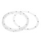 thumbnail image 1 of Uxcell 8" Soporte Giratorio con Rodamiento de Bolas de Acero Lazy Susan 0.06x6.89" Blanco 4Pcs, 1 of 5