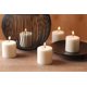 thumbnail image 3 of Velas Votive Candles Hosley, blancas sin perfume, 72 unidades, 300 ml, de 10 a 12 horas, 3 of 5
