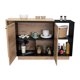 thumbnail image 5 of Isla de Cocina Sicilia 2 Puertas Duna - Wengue, 5 of 11