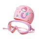thumbnail image 4 of Gorro De Natación Para Niños, Gafas De Natación Para Snorkel, Piscina, Equipo De Buceo, Color Morado Y Rosa, 4 of 4