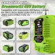 thumbnail image 2 of Cargador de Batería Rápido para Greenworks Estación de Carga Mini de Batería de 40V con LED, 2 of 8