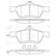 thumbnail image 1 of Pastillas Freno para auto POWERSTOP NXT-1047, 1 of 3