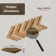 thumbnail image 5 of Paneles 3D de Pared Wall!Supply 15 cm × 36 cm Teca – Pack de 16, 5 of 6