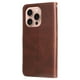 thumbnail image 5 of Funda con Cremallera para iPhone 16 Pro Max, Carcasa Cartera de Cuero PU con Soporte y Tarjetero, 5 of 6