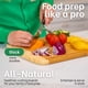 thumbnail image 4 of Tabla de cortar pequeña de bambú Greener Chef 30 cm, 4 of 7