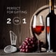 thumbnail image 4 of Vasificador De Vino (paquete De 2) Con Caja De Regalo Color Negro, 4 of 7