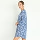 thumbnail image 3 of Camisa Maternal Lia Azul Estampado, 3 of 5