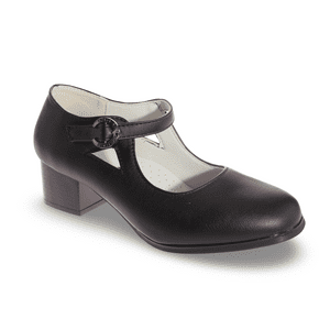 Zapato Cueca Negro Vía Franca