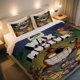 thumbnail image 1 of Amphibia Presents WAX MUSEUM Adventure Duvet Cover Set Surprise Your Mom for Mother's Day! Vibrant Digital Print Bedding Trio AllSeason Comfort & Easy Care, 1 of 1