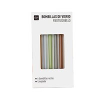 Homewell - Bombilla De Vidrio *6 + Limpiador