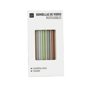 Homewell - Bombilla De Vidrio *6 + Limpiador