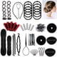 thumbnail image 1 of Set de peinado Winkeyes, herramientas de diseño de cabello, accesorios para el cabello, kit de modelado de cabello, kit de peluquería, herramienta mágica, simple y rápida para trenzar el cabello en es, 1 of 5