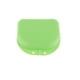 thumbnail image 1 of agujero de aire caja dentadura retenedor mouthguard storage case contenedor verde, 1 of 1
