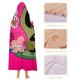 thumbnail image 4 of Las Sombrías Aventuras de Billy y Mandy Manta Capa con Capucha Anti-Bolitas, Manta de Lana Ártica Suave, Manta Portátil de Felpa Ligera y Lujosa, Poncho para Siesta en Casa y Oficina, 100*130cm, 4 of 6