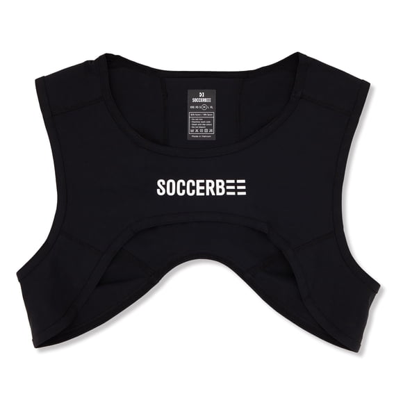 Chaleco SOCCERBEE X-Vest con pecho abierto y rastreador GPS, talla grande