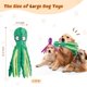 thumbnail image 3 of Juguetes para perros MANOPAWS Set de 3 pulpos de peluche de 32 cm con sonido chirriante, 3 of 7