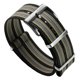 thumbnail image 1 of Correa de Reloj WatchGecko Ridge Nylon 18 mm NTTD Bond, 1 of 3