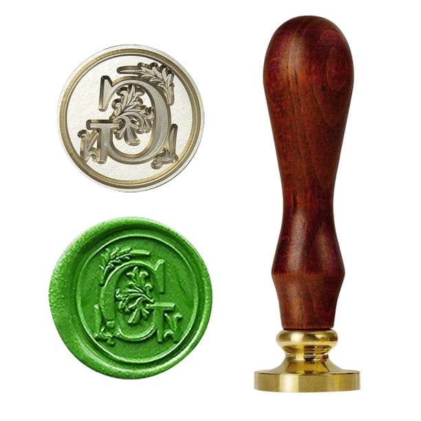1pc Vintage Retro Letter A-M Wax Seal Stamp - Perfect for Personalizing Envelopes and Packages