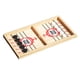 thumbnail image 1 of Juego De Hockey De Madera De Mesa Juego De Disco Rápido Portátil Para Cumpleaños Vacaciones Familiares L Rojo Con 10 Ajedrez, 1 of 5