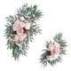 thumbnail image 1 of 2 Arcos De Boda Con Flores Rosas Artificiales Para Ventana De Silla De Boda., 1 of 5