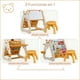 thumbnail image 3 of Set Mesa y Silla Bebé Niños con Estante y Pizarra 3 en 1 amarillo, 3 of 8
