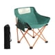 thumbnail image 4 of Silla plegable para acampar Plegable Cómoda Mochilero Silla lunar Picnics Muebles para el hogar Senderismo Asiento para césped Patio Jardín Fiestas de Verde, 4 of 5
