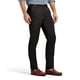 thumbnail image 2 of Pantalones IZOD American Chino de Corte Recto y Frente Plano para Hombre en Negro, 2 of 6