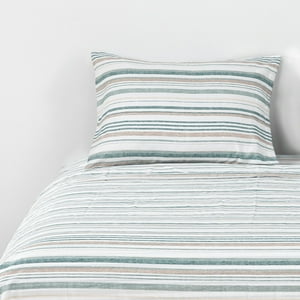 Dib - Sabanas Microfibra 1.5 Plaza Lineas Verde