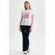 thumbnail image 4 of Polera Mujer Básica Print Blanco / Rosado, 4 of 4