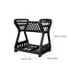 thumbnail image 4 of Modern Double Layer Dish Rack - Keep Your Kitchen Organized with this Stylish Dish Drying Rack - Fits Bowls - Home Kitchen Supplies, 4 of 4