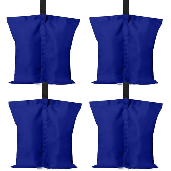Bolsas de Pesas para Carpa ABCCANOPY, Paquete de 4 piezas (Azul)