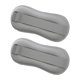 thumbnail image 5 of 2 Correas De Pesas Para Tobillos, Para Entrenamiento De Piernas, Pilates, Caminatas Y Fitness, Color Gris, 0,3 Kg, 5 of 5