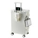 thumbnail image 2 of Maleta Tapa Dura Moderna 57x35x23 cm Porta Vaso USB Blanca, 2 of 8