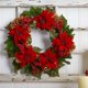 thumbnail image 4 of Corona artificial Nearly Natural de nochebuena de 60 cm con bayas y piñas, 4 of 5