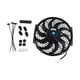 thumbnail image 2 of Ventilador De Radiador De Refrigeración, Pieza De Hoja Curva, Accesorios Universales, Ventilador De Rendimiento De 9 Pulgadas, 12V80W, 2 of 2