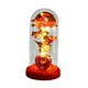 thumbnail image 3 of Rosa Artificial Iluminada En Cúpula De Cristal Para Decoración De Bodas, Rosa Roja Multiusos, 3 of 3