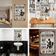 thumbnail image 5 of Letrero esto baño no cibercafé vintage metal estaño divertido humorístico arte pared aluminio rústico 20x30 cm emoji caca 2 uds, 5 of 7