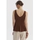 thumbnail image 3 of Polera Mujer Crep Lisa Cafe, 3 of 4