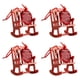 thumbnail image 5 of 4 Piezas Mini Navidad Mecedora Ornamento Fiesta Aniversario Regalo, 5 of 5