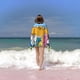 thumbnail image 2 of Hora de Aventura Toalla de playa de secado rápido con diseño temático, regalo para mujeres y niñas, ideal para cumpleaños, fans, amantes de la música, uso en la playa o al aire libre, 78 × 150 cm, 2 of 6