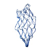 Magideal - Neta De Heno De Alimentación Lenta, Bolsa De Malla Colgante, Suministros De Alimentación, Bolsa De Heno Para Puestos De Alimentación De Día Completo Azul 36 Pulgadas