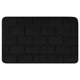 thumbnail image 1 of Alfombra de Baño de Espuma de Memoria REGALWOVEN, Alfombra de Baño Suave y Absorbente Antideslizante de Secado Rápido para Baño Negro 16" x 24", 1 of 6