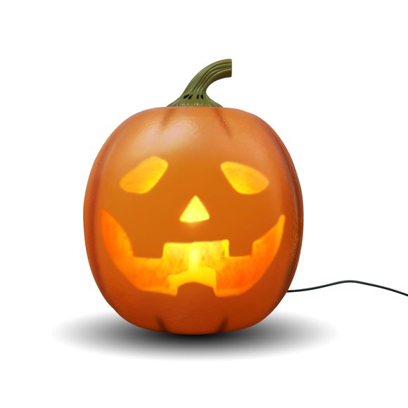 Figurilla ANIMAT3D 30 cm XL Calabaza Parlante con Proyector