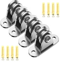 Xusx111 - Pequeño Bloque De Polea Rueda De Polea Silenciosa Puleas Fijas De Trabajo Pesado Para El Manejo De Material De Cuerda Puleas De Montaje En Techo De Pared De Movimiento Y Proyecto De Bricolaj