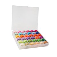 Magideal - 36X Hilo De Coser Bobinas Duraderas Preenrolladas Para El Hogar, De Bobina Para Máquina De Coser Para Coser Parches Para Ropa A Mano , Estiloa Estilo A