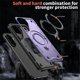thumbnail image 4 of Para Samsung Galaxy A37 5G Funda con Soporte de Anillo en O Magnético Invisible, Funda de Teléfono a Prueba de Golpes, Morado, para Galaxy A37 5G, 4 of 6
