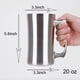 thumbnail image 3 of Vaso aislante OrgMemory de acero inoxidable 560 ml (20 oz), 3 of 8