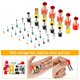 thumbnail image 4 of 40pcs Polymer Clay Cutters, Stainless Steel+Plastic Indentation Round Circle Shape Cutters Mold Ceramics Dotting Baking Ring Mold Cutter Punch Tools With Storage Case For Clay Pottery Craft Handcraft, 4 of 4