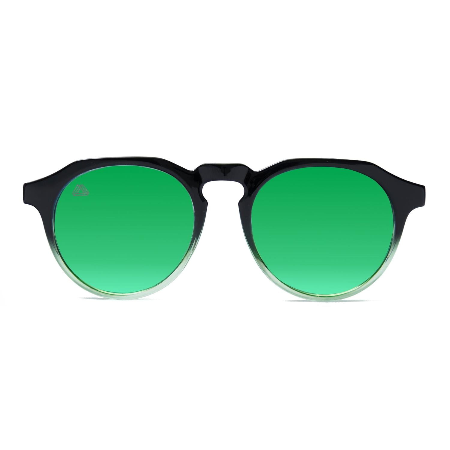 Reckless Chile - Lentes De Sol Uv400 Stone Green Negro Talla Única